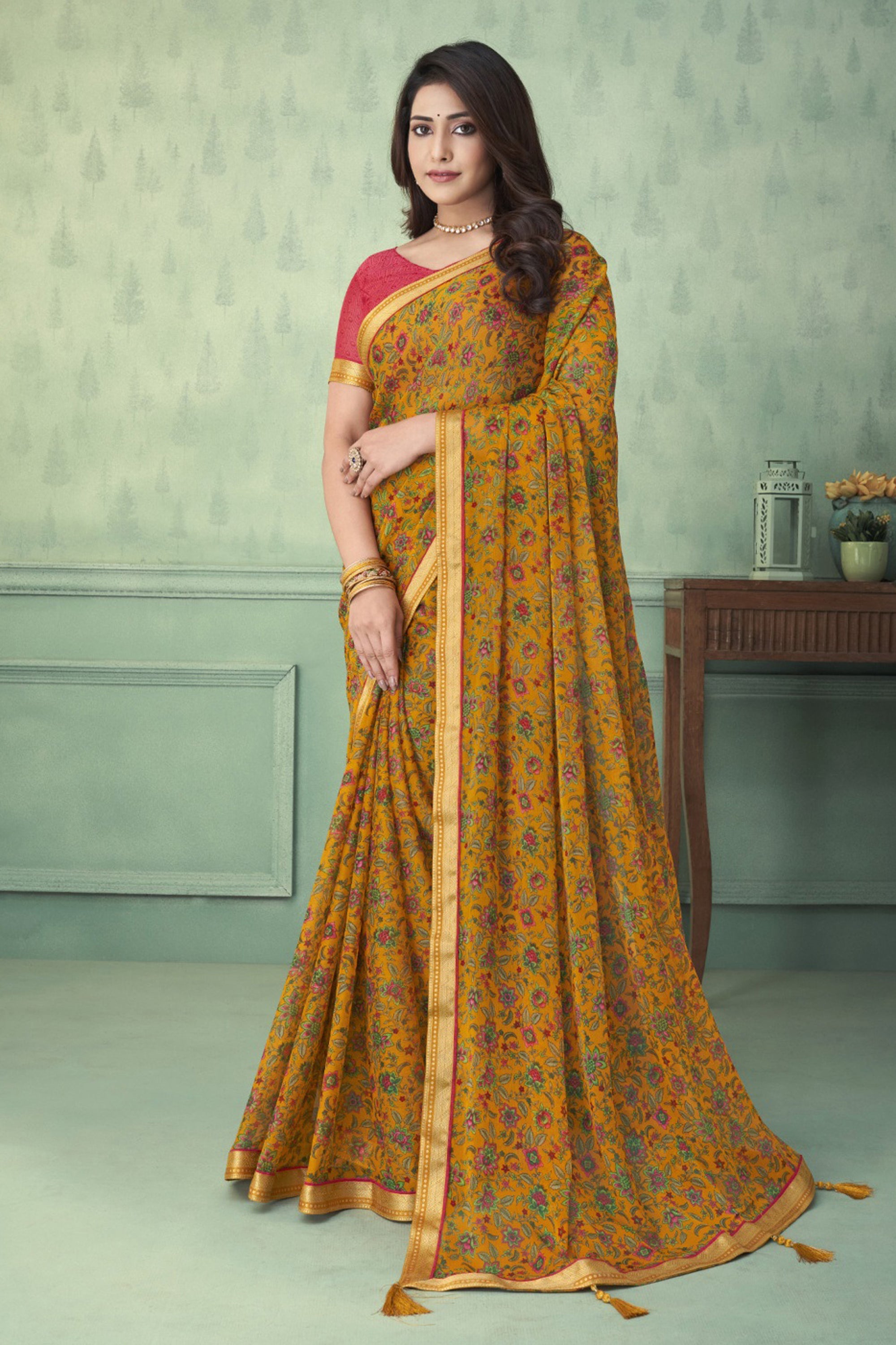 Star Chiffon 98th Edition By Ruchi Daily Wear Saree Catalog | Chiffon saree,  Chiffon, Print chiffon