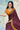 Classic Border Work On Wine Color Casual Saree In Crepe Silk Fabric