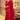 Party Georgette Fabric Red Color Breathtaking Saree With Embroidered Work