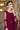 Sequins Work Chiffon Fabric Maroon Color Enticing Party Style Saree