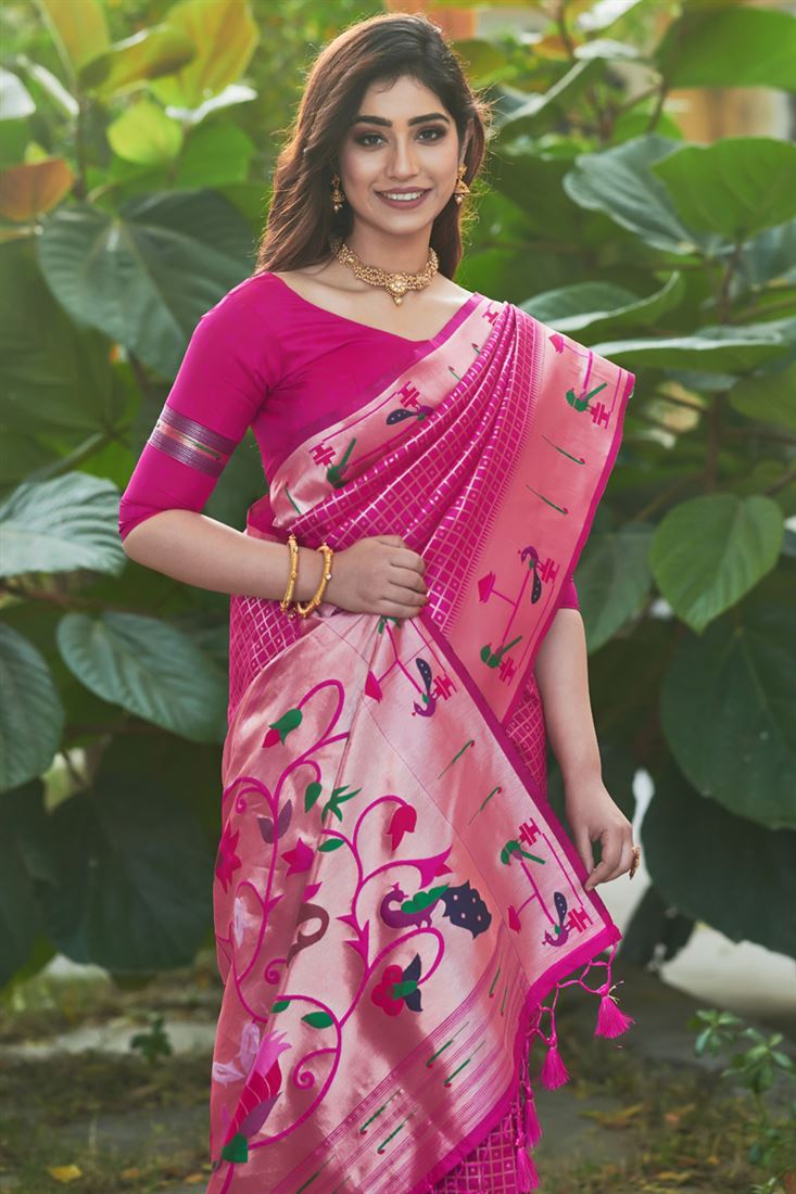 Priyanka Paithani Saree – Ranjvani