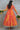 Party Look Orange Color Georgette Fabric Incredible Gown