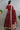 Maroon Color Party Look Georgette Fabric Charismatic Gown