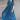 Appealing Party Look Georgette Fabric Gown In Teal Color