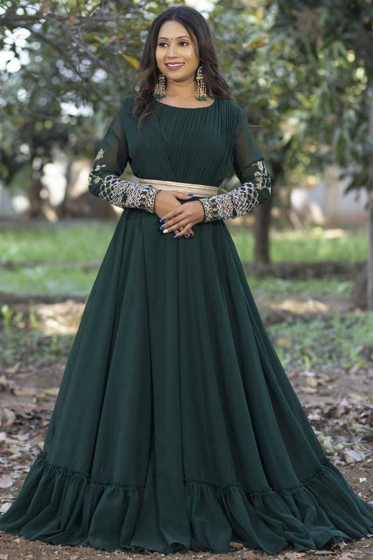 Green Ethnic Wear - Buy Indian Designer Green Ethnic Wear Online for Women  – Indya