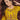 Merlot Georgette Fabric Yellow Color Embroidered Readymade Gown