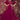 Georgette Fabric Embroidered Readymade Gown In Magenta Color