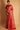 Two Tone Kanjivaram Silk Fabric Sangeet Wear Red Weaving Work Saree