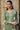 Sea Green Color Organza Fabric Fancy Embroidered Casual Wear Readymade Salwar Suit