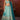 Coral Light Cyan Sequins Embroidered Crepe Wedding Lehenga Choli