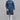 Blue Color Engaging Art Silk Fabric Festive Wear Readymade Kurta Pyjama For Men