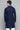 Rayon Fabric Navy Blue Color Festive Wear Readymade Men Stylish Kurta Pyjama