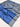 Blue Satin Silk Fabric Weaving Work Saree