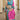 Rani Color Patola Silk Printed Fancy Saree