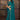 Larissa Bonesi Satin Silk Fabric Teal Color Fantastic Border Work Saree
