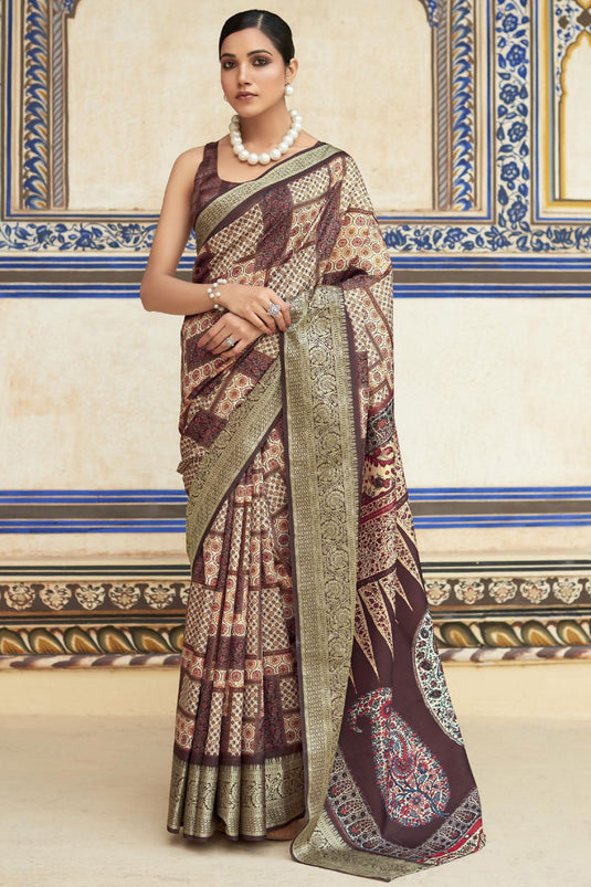 Multi Color Sangeet Wear Viscose Fabric Incredible Saree