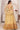 Net Fabric With Embroidered Work Sangeet Wear Yellow Color Lehenga