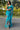 Cyan Color Organza Fabric Tempting Digital Printed Saree