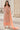 Tempting Peach Color Net Fabric Palazzo Suit