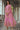 Pink Embroidered Anarkali Suit In Net Fabric