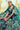 Morpeach Teal Color Silk Designer Lehenga Choli