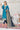 Regal Banarasi Silk Salwar Suit in Cyan Color