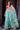 Beatific Digital Printed Work Organza Saree In Light Cyan Color
