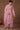 Organza Fabric Pink Color Festive Wear Embroidered Readymade Designer Long Straight Cut Salwar Kameez