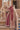 Maroon Color Printed Organza Fabric Sangeet Wear Saree