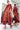 Gajji Silk Printed Maroon Readymade Kaftan Kurta With Bottom Set