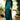 Charm Art Silk Palazzo Salwar Kameez In Cyan Color