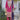 Rani Color Exquisite Embroidered Work Readymade Salwar Suit In Art Silk Fabric
