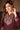 Maroon Color Ingenious Embroidered Designs On Georgette Fabric Function Wear Palazzo Suit