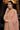Peach Color Embroidered Chinon Fabric Extravagant Palazzo Suit