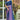 Sober Festive Look Blue Color Chinon Fabric Two Tone Saree