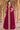 Georgette Fabric Function Wear Stylish Anarkali Suit In Rani Color