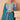 Eugeniya Belousova Trendy Chinon Silk Fabric Cyan Color Readymade Palazzo Suits