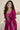 Nidhi Shah Embroidered Georgette Silk Fabric Suit In Rani Color