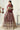 Maroon Color Embroidery Work Net Fabric Wedding Wear Lehenga