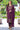 Radiant Purple Color Rayon Fabric Printed Work Readymade Salwar Suit