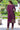 Radiant Purple Color Rayon Fabric Printed Work Readymade Salwar Suit