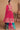 Embroidered Wedding Wear Sharara Style Readymade Lehenga In Rani Georgette Fabric