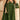 Eugeniya Belousova Stylish Georgette Party Gown with Embroidered in Mehendi Green Color