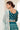 Sangeet Wear Net Fabric Thread Embroiderd Lehenga Choli In Teal Color