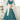 Sangeet Wear Net Fabric Thread Embroiderd Lehenga Choli In Teal Color