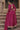 Rani Color Embroidered Readymade Long Anarkali Style Gown With Dupatta