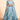 Net Fabric Light Cyan Color Stylish Look Embroidered Lehenga