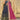 Art Silk Fabric Festival Wear Vivacious Gown With Dupatta In Navy Blue Color