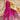 Art Silk Fabric Festival Wear Mesmeric Gown With Dupatta In Rani Color