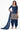 Festival Wear Art Silk Fabric Blue Color Magnificent Patiala Suit With Embroidered Work